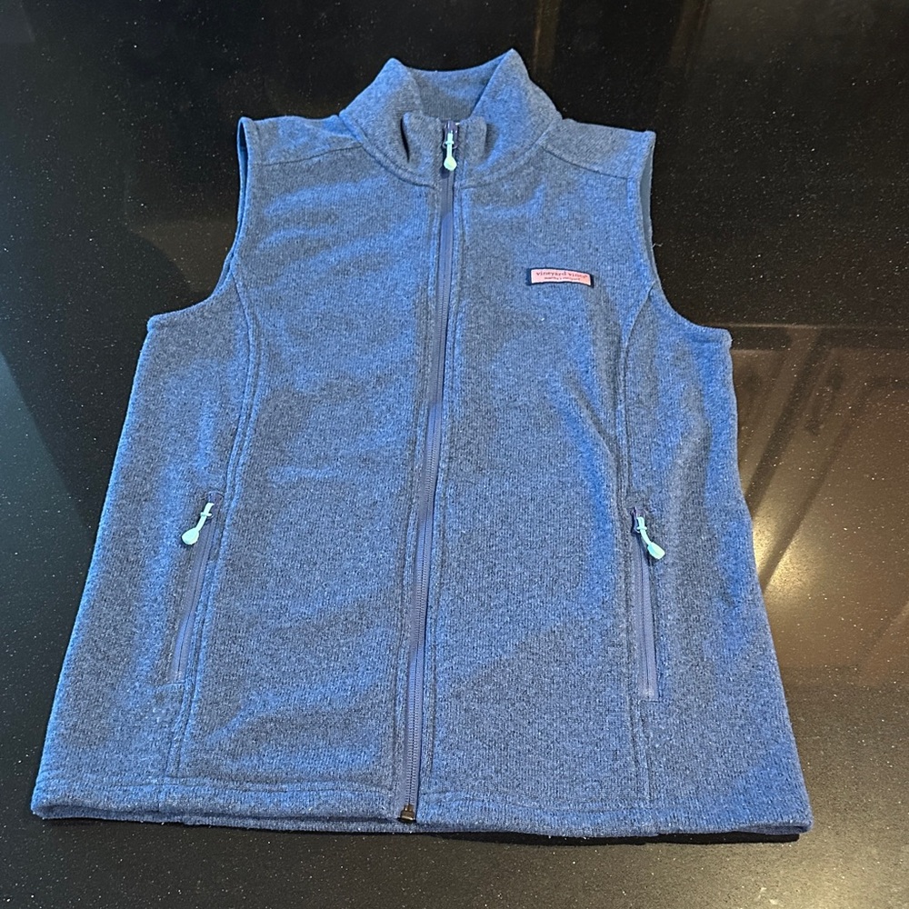 Vineyard Vines Blue Vest (Women’s XS)